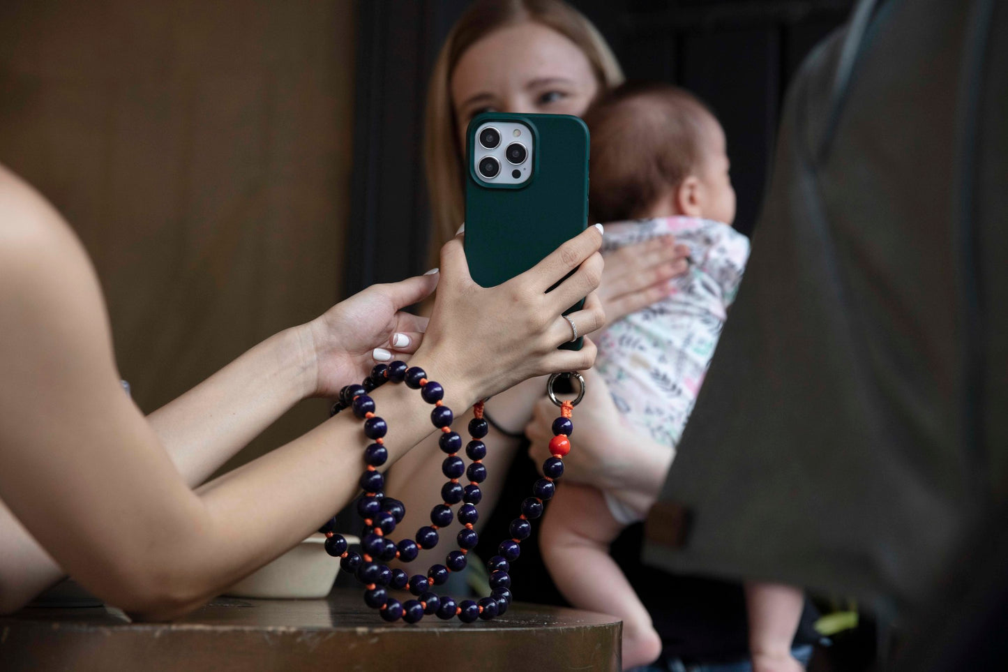 PURPLELY CELL PHONE CHAIN